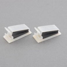 【EA947FA-94】53.3×19.2×14.8mm フラットケーブルクランプ(粘着/2個)
