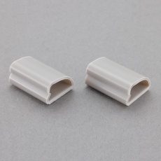 【EA947FB-15】15×16mm ケーブルクランプ(粘着付/100個)