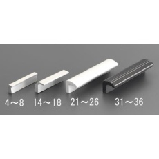 【EA948BT-18】M4×0.7mm/105mm プルハンドル(アルミ製/白)