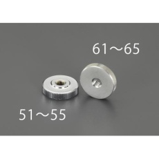 【EA948BW-63】M6× 6mm ローレットナット(ステンレス製)