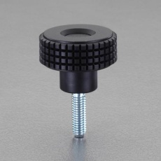【EA948BX-148A】M12×50mm/φ70mm 雄ねじノブ