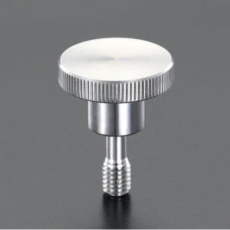 【EA948BY-51】12× M3×10mm[ステンレス製]雄ねじノブ