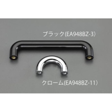 【EA948BZ-13】M4/108mm 雌ねじ取手(樹脂製・クローム)