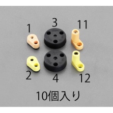 【EA948GP-3】φ30×9mm/M4 部品取付用ベース(接着型/10個)