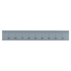 【EA948JD-12】100mm[左方向/上目盛]スケール(ステンレス)