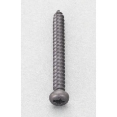 【EA949AR-308】3x8mm ナベ頭タッピングビス(ステンレス/黒色/50本)