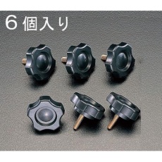 【EA949GT-845】M8×45mm 菊形ノブボルト(6個)