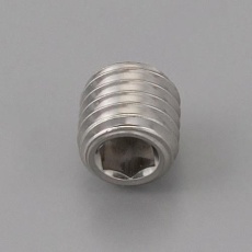 【EA949MR-304F】M 3x 4mm 六角穴付止ねじ(ステンレス製/8本)