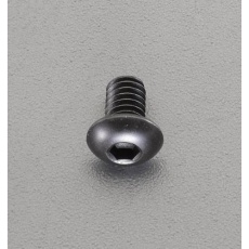 【EA949MS-615】M 6x15mm六角穴付ボタンボルト(ステンレス/黒色/4本)