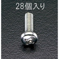 【EA949SJ-61】M6x16mm 鍋頭小ねじ(ステンレス製/28本)