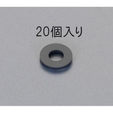 【EA949SW-10】22x10x2.0mm/M10 ゴム平パッキン(20枚)