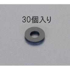 【EA949SW-3】8x 3x1.5mm/M3 ゴム平パッキン(30枚)
