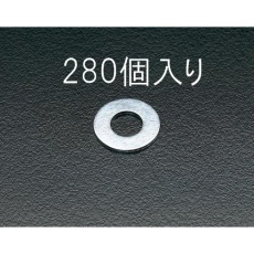 【EA949WF-4】M 4 平ワッシャー(280個)