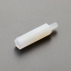 【EA949XA-29】M3x15.0mm 六角雄ねじスペーサ(ナイロン/10個)