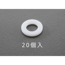 【EA949ZA-23】M2/2.7x5.5x0.5mm 平ワッシャー(ナイロン製/20枚)