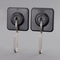 【EA951CB-13】すだれ用フック(両面テープ取付)