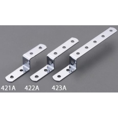 【EA951EA-422A】127 x 19mm Z型連結金具(スチール製)