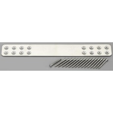 【EA951EB-835】45x420mm 補強金具(ステンレス製)