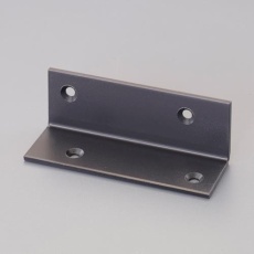 【EA951EE-131】30 ×30×85mm ワイドアングル(スチール/黒/2個/ビス付)