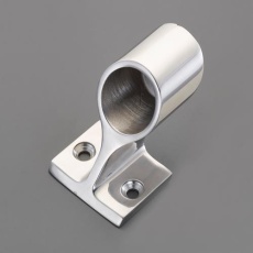 【EA951EW-161】25mm パイプ用ブラケット(ステンレス製/止め)