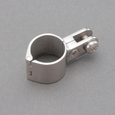 【EA951EW-164】25mm パイプ用ヒンジブラケット(ステンレス製)