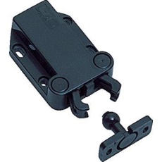 【EA951M-10】40x57mm ロータリーキャッチ(黒)