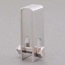 【EA951TA-158】25x75mm グレーチング連結金具(ボルト固定/ステンレス)