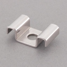 【EA951TA-163】25x48.3mm グレーチング連結金具(ステンレス製)
