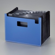 【EA954TC-41】316×20～330×235mm ドキュメントスタンド(青)