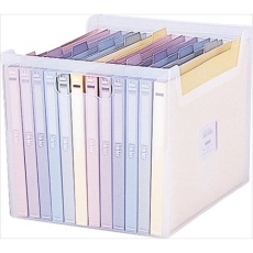 【EA954TL-133】264x327x237mm ファイルスタンド(ファイル12冊付)