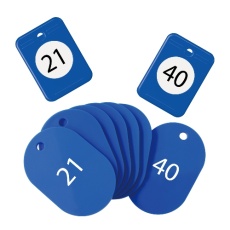 【EA956V-182】番号札(21～ 40)