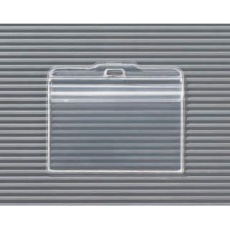【EA956VA-4A】100×67mm 名札用ホルダー(チャック式/50枚入)