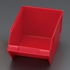 【EA957AD-107】127×200×100mm パーツトレー(赤色)