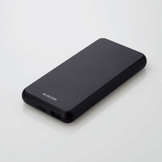 【DE-C38-10000BK】5V/3A出力　モバイルバッテリー(10000mAh/15W/C×1+A×1)