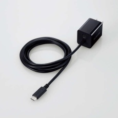 【MPA-ACCP37BK】USB Power Delivery 20W AC充電器(C×1+Cケーブル一体)