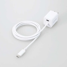 【MPA-ACCP37WH】USB Power Delivery 20W AC充電器(C×1+Cケーブル一体)