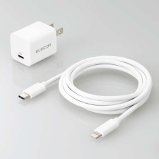【MPA-ACLP04WH】USB Power Delivery 20W AC充電器(C-Lightningケーブル付属)