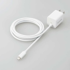 【MPA-ACLP05WH】USB Power Delivery 20W AC充電器(Lightningケーブル一体型)