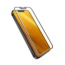 【PM-A22AFLGF】iPhone 14 ガラスフィルム フレーム付き 高透明