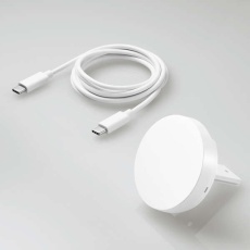 【W-MA03WH】3wayマグネット内蔵ワイヤレス充電器(7.5W・卓上)
