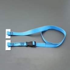 【EA979CP-180】1800mm スチール棚用耐震ベルト(両面テープ止)