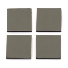 【EA979D-103】40x40x5mm 耐震・防振粘着マット(4枚)
