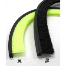 【EA979KH-1B】30mm×1.0m シールブラシ(差込型/PP/黒)