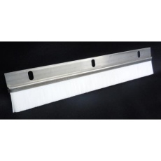【EA979MA-45】25×450mm シールブラシ(ステンレスフレーム/PP)