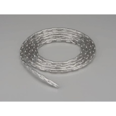 【EA980ST-302】3.0mmx2m リンクチェーン(ステンレス製/ビニールカバー付)