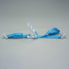 【EA982ST-40】75mmx10.0m/2540kg ベルト荷締機(両端フック型)
