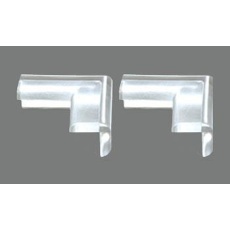 【EA983FE-72】50x50x22mm クッションコーナーガード(クリア/2個)