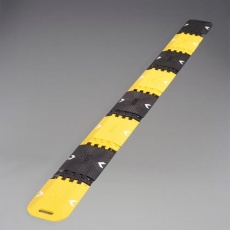 【EA983FK-190】250x25mm/3m 減速帯(折りたたみ式)