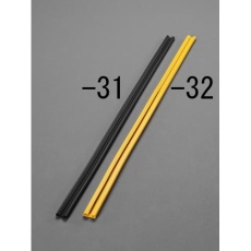 【EA983FM-31】35x14x1000mm バンパークッション(黒)