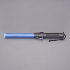 【EA983FR-93】[単2x3本]LED誘導燈(青色/φ34x410mm)
